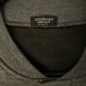 Coofandy Gray Sweater